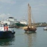 063   Jewel being towed into Galle Harbour