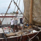 082   Preparing the Jewel for sea again