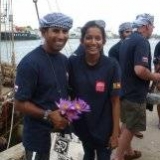 103   Flowers to Capt. Saleh from Kavindya