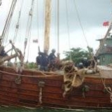 116   The Jewel sails out
