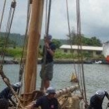 118   The Jewel sails out