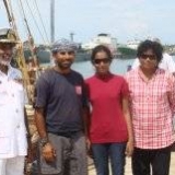 071   Capt. Saleh with Commodore Perera & family