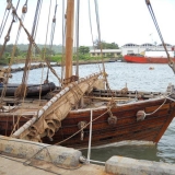 139   The Jewel of Muscat waits in Galle before heading off to its new destination..