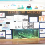 052   Jewel of Muscat Notice Board at Noor Ul Islam Primary School