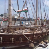 141   The Oman flag flies high on the Jewel of Muscat!