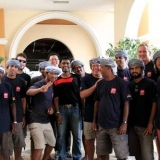 150   Crew members of Jewel of Muscat in bon voyage celebration in Penang