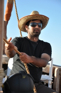 Ayaz at the helm